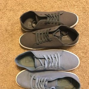 2 pairs of asos truffle shoes size 12.5